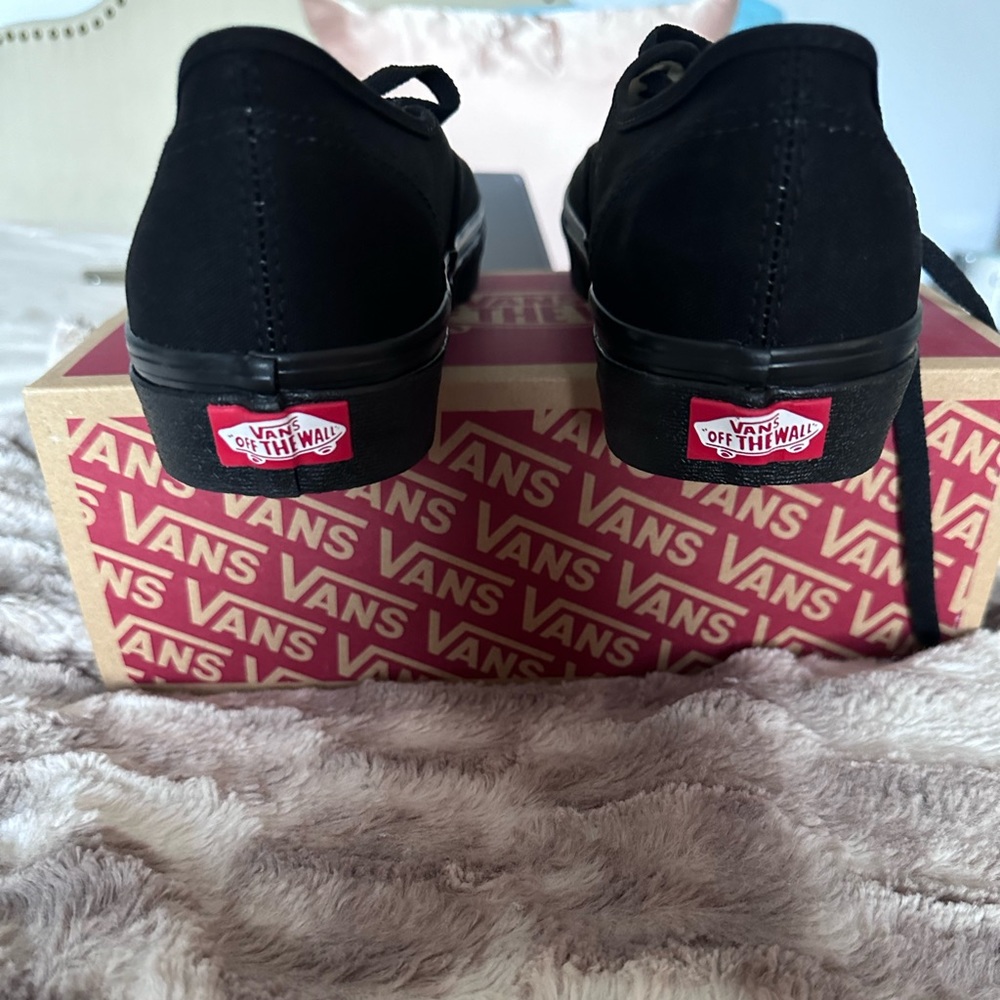Vans Vans Unisex Authentic Black/Black Canvas VN000EE3BKA
